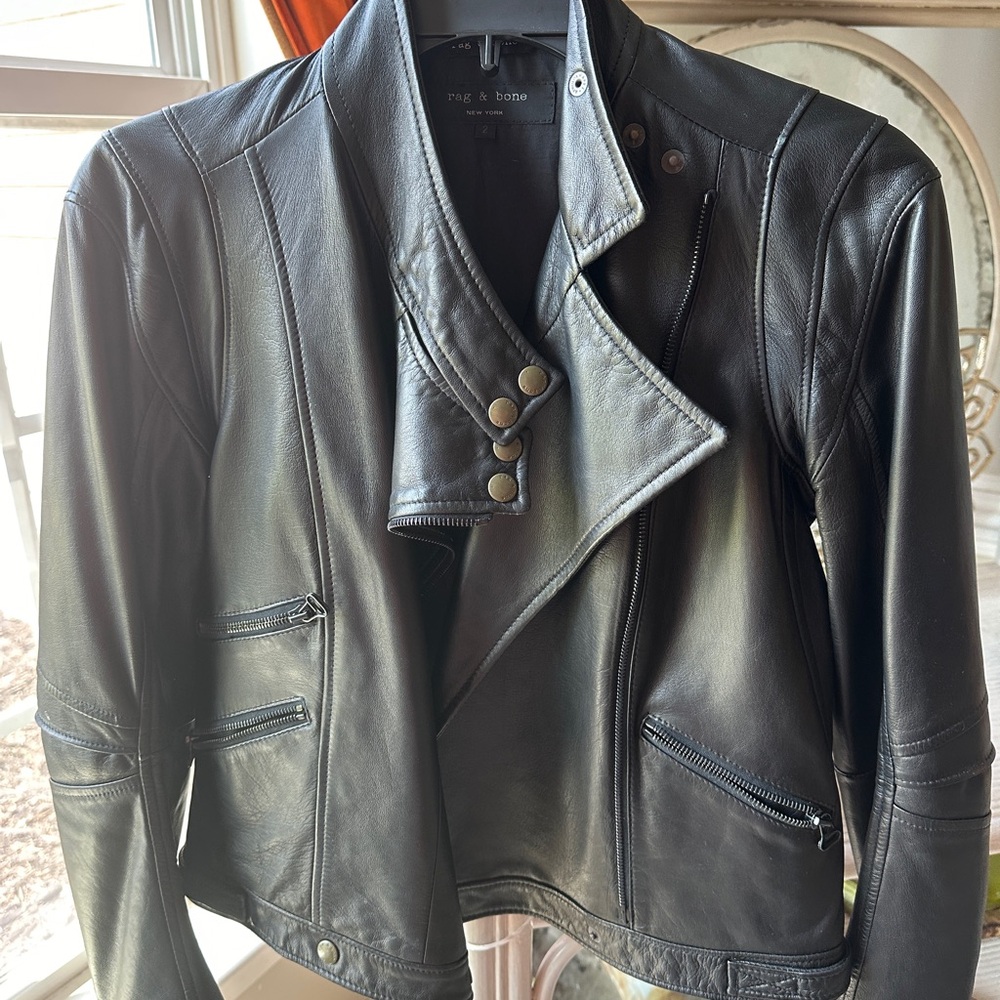 Rag & Bone Women’s Leather Jacket size Small